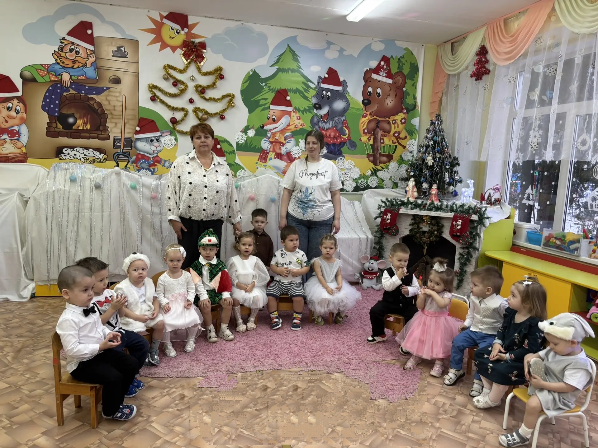 Новогодний праздник.