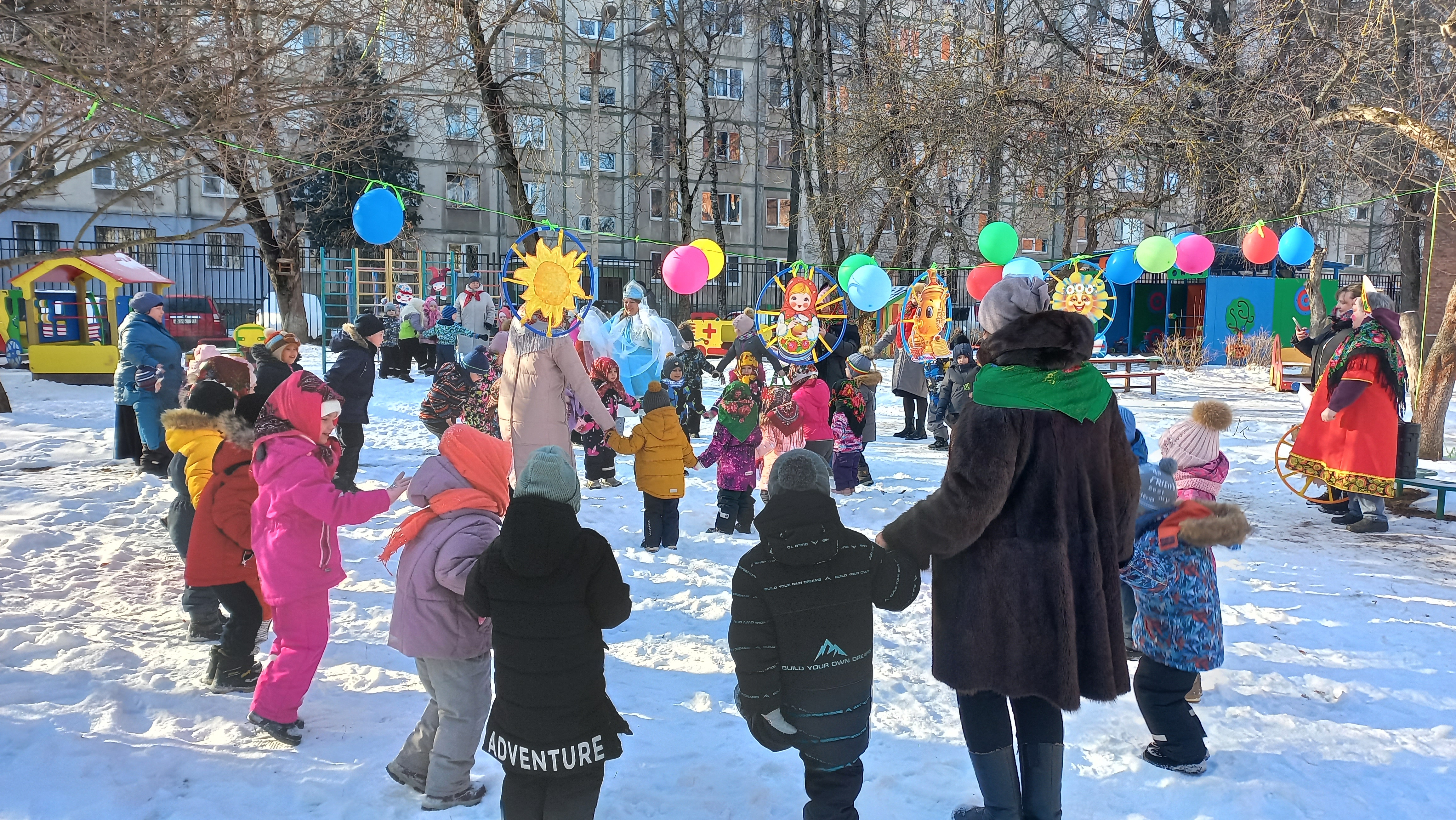 Тематическое воспитательное мероприятие &amp;quot;Масленичные гуляния&amp;quot;.