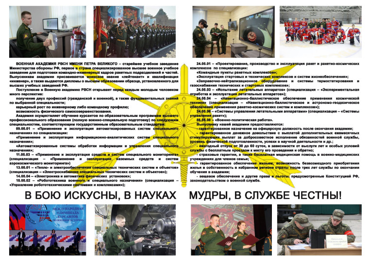 Военная академия Ракетных войск стратегического назначения имени Петра Великого.