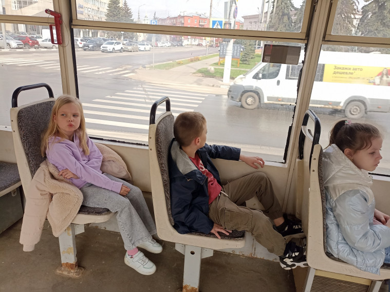 Экскурсия на трамвайчике «Дорогою Победы».